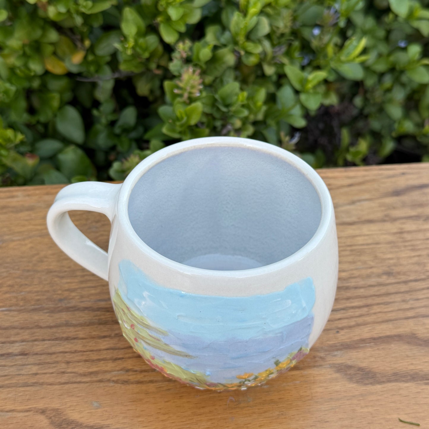Impressionist Mugs - Beach Cliff