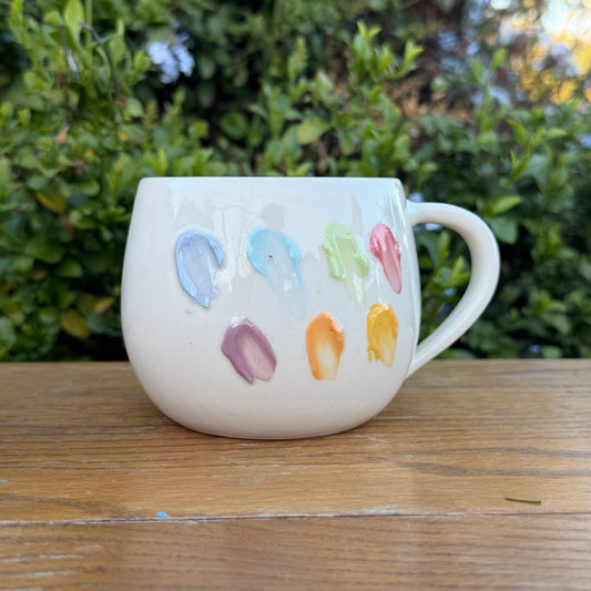Impressionist Mugs - Beach Cliff