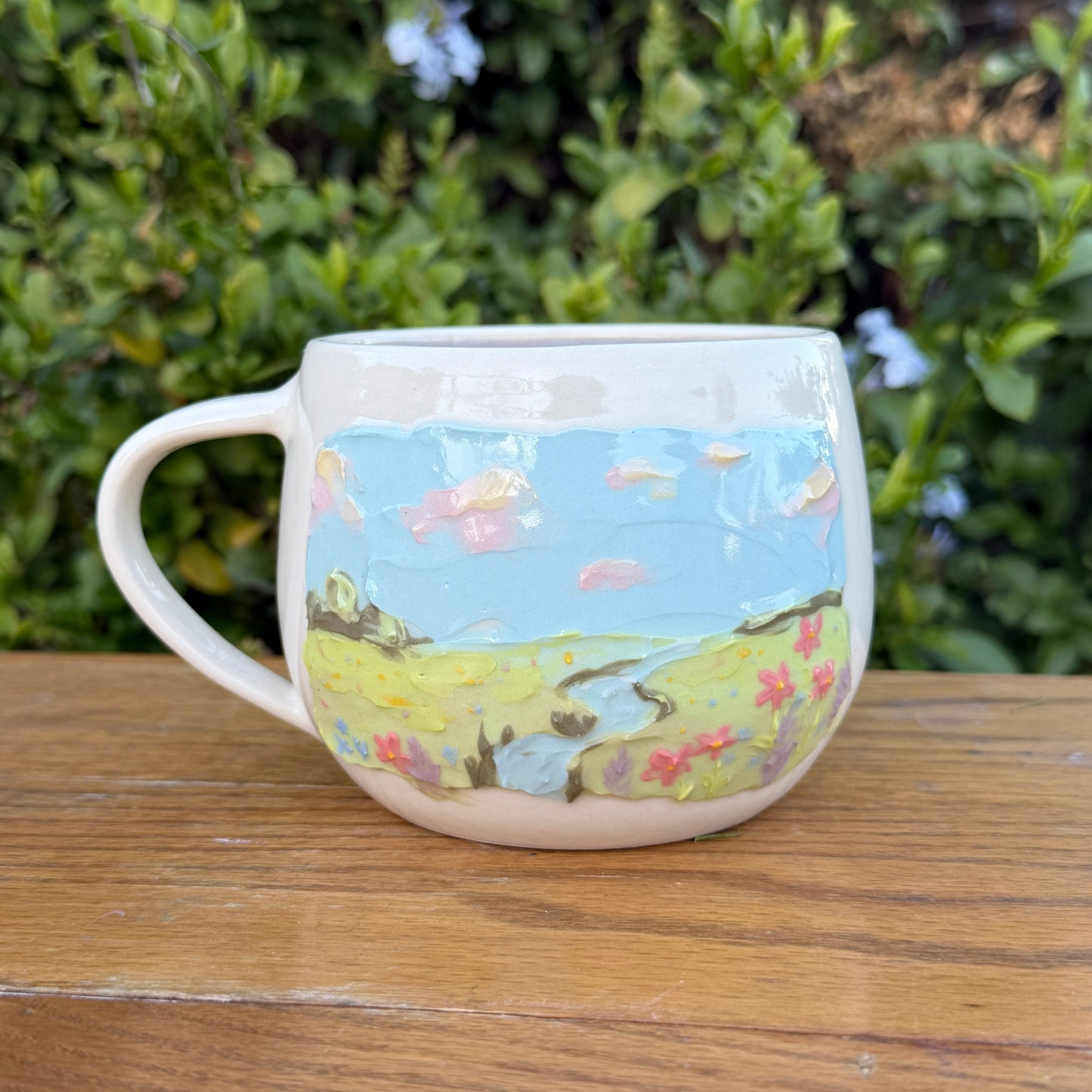 Impressionist Mugs - River Field