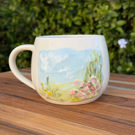 Impressionist Mugs - Flower Garden