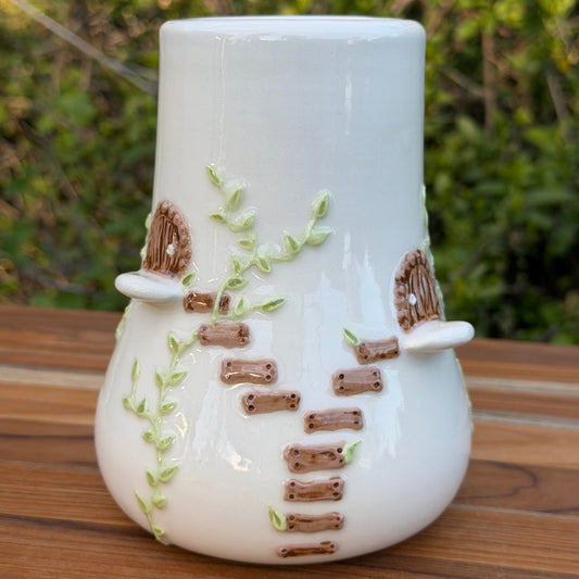 Mushroom House Vase - No Top